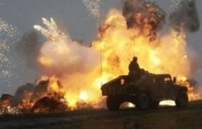 انفجار بمب در مسیر کاروان ائتلاف بین المللی در عراق