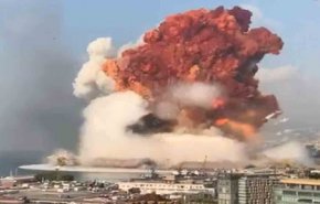 أقرب فيديو للحظة انفجار مرفأ بيروت وما تلاه!