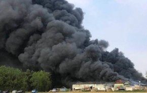 انفجار مهیب در نزدیکی فرودگاه «پارام» انگلیس