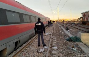در حادثه خروج قطار از ریل سه نفر زخمی شدند + فیلم