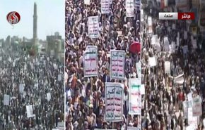 حضور گسترده یمنی ها در مراسم گرامیداشت عاشورای حسینی + ویدئو