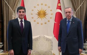 دیدار نیچروان بارزانی با وزیر خارجه و رئیس جمهور ترکیه
