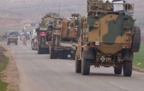 رتل عسكري تركي ضخم يدخل ريف رأس العين في سوريا