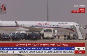  وزیر خارجه روسیه وارد دمشق شد