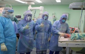 ولادة اول طفل من ام مصابة بكورونا في مستشفى غزة الأوروبي