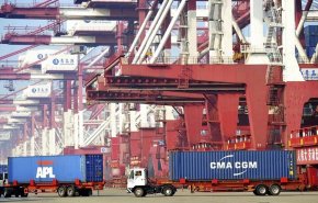 ارزش تجارت خارجی چین ۶ درصد افزایش یافت