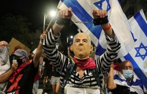 تظاهرات ضد نتانیاهو با وجود قرنطینه سراسری در قدس اشغالی برگزار شد