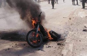  انفجار دراجة نارية مفخخة في بلدة الصور شمال دير الزور