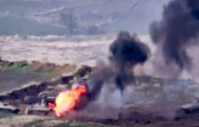 ادعای وزارت دفاع حکومت منطقه مورد مناقشه قره‌باغ: 4 بالگرد و 10 تانک آذربایجان را نابود کردیم