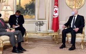 دیدار وزیر دفاع آمریکا با رئیس‌جمهور تونس