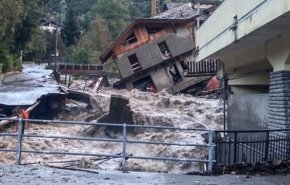جاری شدن سیلاب در فرانسه و ایتالیا تلفات جانی به همراه داشت