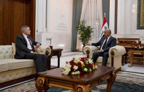 دیدار رئیس جمهور عراق با سفیر آمریکا در بغداد