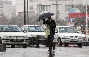 بارش باران و برف در ۱۶ استان/کاهش محسوس دما تا دوشنبه در برخی استان‌ها