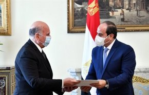 وزير خارجية العراق يسلم السيسي رسالة من الكاظمي