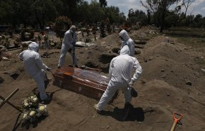 387 حالة وفاة بالمكسيك جراء الاصابة بكوفيد-19