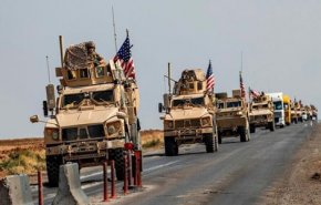 دخول قافلة عسكرية امريكية الى الحسكة من العراق