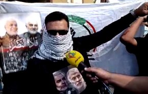 ویدئوی اختصاصی العالم از اتش زدن دفتر حزب دموكرات در بغداد