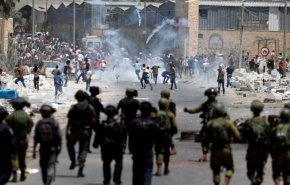 فلسطینیان کرانه باختری علیه اشغالگران صهیونیستی تظاهرات کردند