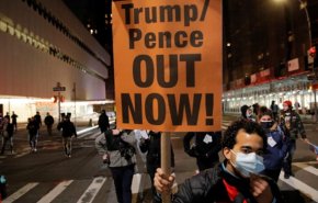 ادعای پیروزی زودهنگام ترامپ دردسرساز شد/ تظاهرات نزدیک کاخ سفید + فیلم