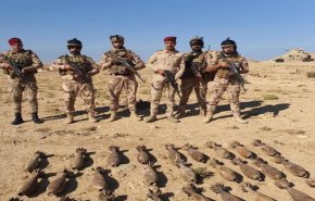 ضبط عشرات قنابر الهاون في جزيرة البغدادي غربي الأنبار