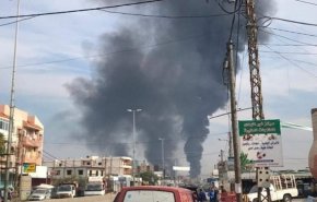منابع خبری از انفجار خط لوله نفت در لبنان خبر می‌دهند + فیلم