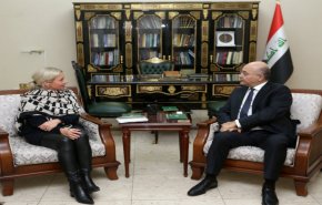 ماذا دار في لقاء الرئيس العراقي وممثلة الأمم المتحدة؟