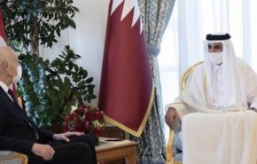 رئیس جمهوری تونس با امیر قطر در دوحه دیدار کرد
