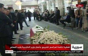 وفاة المعلم وخسارة المؤسسة الدبلوماسية السورية له