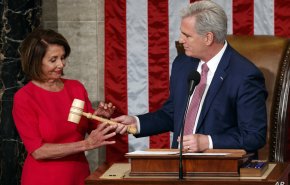 نانسی پلوسی بار دیگر رئیس مجلس نمایندگان آمریکا شد
