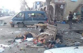 انفجار در مرکز افغانستان 2 کشته و 6 زخمی برجای گذاشت+ فیلم