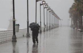 تساقط غزير للأمطار في لبنان