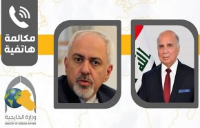 وزير الخارجية العراقية يعزي ظريف باستشهاد العالم فخري زاده