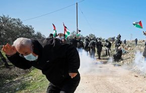 قوات الاحتلال تقمع فعالية ضد الاستيطان في الضفة الغربية