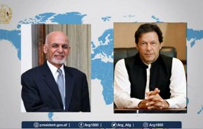گفت وگو عمران خان و غنی در باره گفت وگوها صلح افغانستان