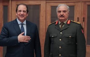 دیدار خلیفه حفتر با رئیس سازمان اطلاعات مصر