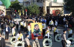 المقاومة اللبنانية واهالي الجنوب يشيعون شهيدهم علي بلوط