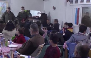 انعقاد الدرس الأول في نقطة عسكرية روسية بمدينة القامشلي