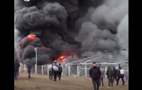 بالفيديو.. تشريد نحو ألف مهاجر بعد اندلاع حريق في مخيم بالبوسنة