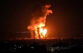 حمله جنگنده های اسرائیلی به شمال و شرق نوار غزه