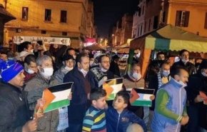 تظاهرات مردم مغرب در محکومیت سازش با رژیم صهیونیستی