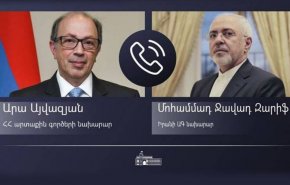 رایزنی وزرای خارجه ایران و ارمنستان درباره روابط دوجانبه و تحولات منطقه
