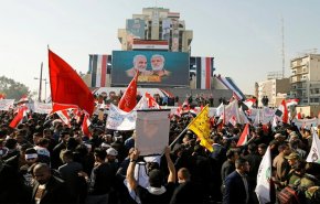 شاهد.. الآلاف في بغداد يطالبون بمحاسبة المسؤولين عن الجريمة