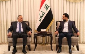 رایزنی نخست وزیر و رئیس پارلمان عراق با محوریت انتخابات زودهنگام پارلمانی