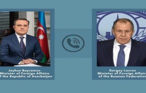 تماس تلفنی وزرای امور خارجه روسیه و جمهوری آذربایجان در مورد توافق قره‌باغ