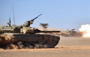 رزمایش ارتش الجزایر در مرزهای صحرای غربی و مغرب
