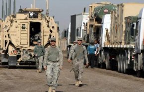 ششمین کاروان نظامی آمریکا در عراق مورد هدف قرار گرفت