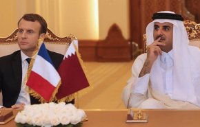 گفت‌وگوی تلفنی ماکرون و امیر قطر درباره تحولات بین‌المللی
