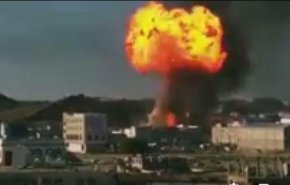 شاهد/انفجار محطة غاز بمدينة البيضاء يتسبب في عشرات الضحايا