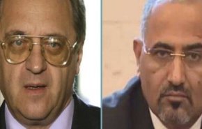 گفت‌وگوی رئیس شورای انتقالی جنوب یمن با مقام روسیه