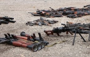 بالصور...العثور على أسلحة وذخائر من مخلفات الإرهابيين بريف درعا الشرقي